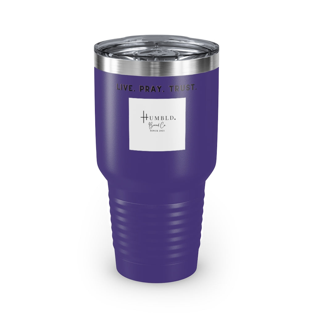 Live. Pray. Trust. Ringneck Tumbler, 30oz