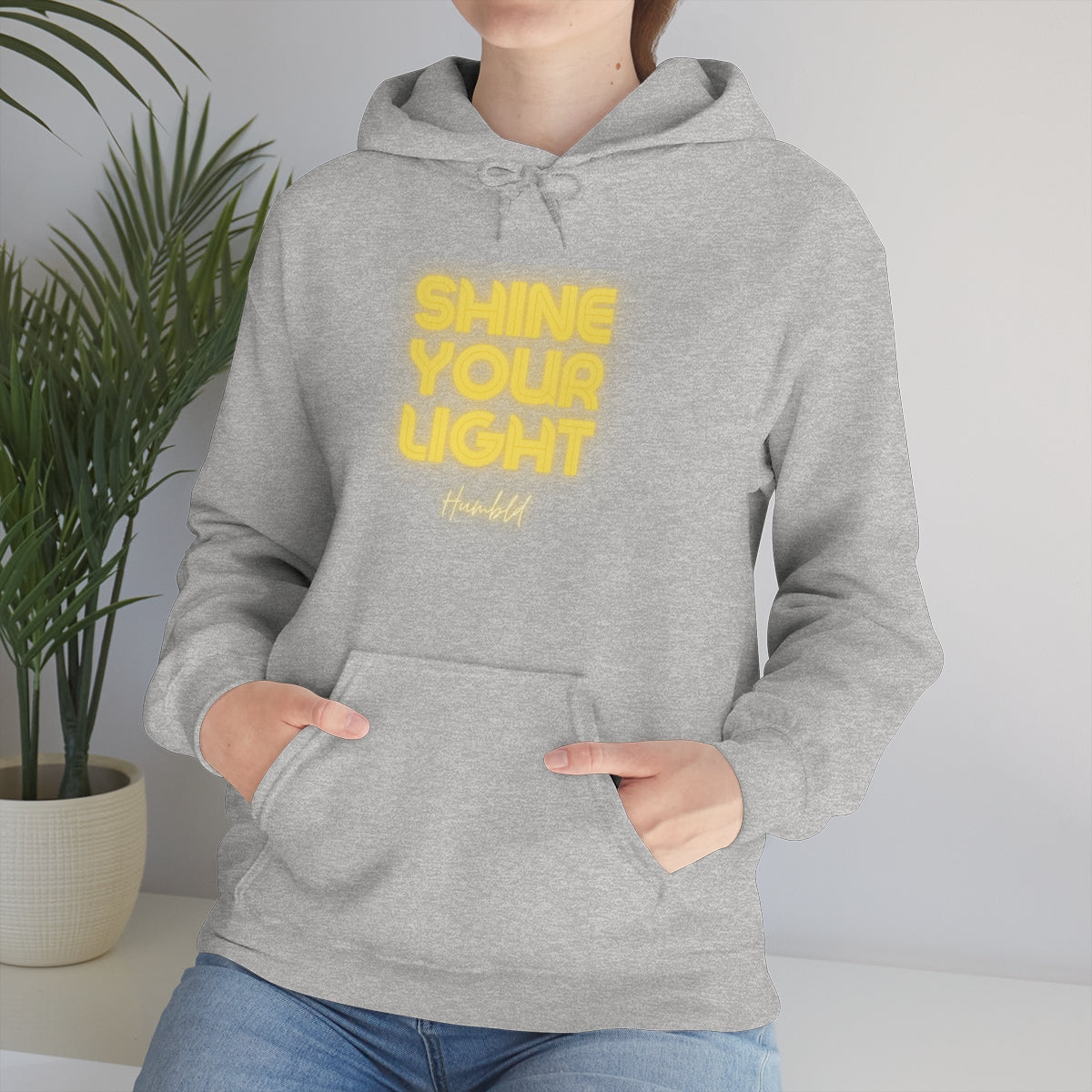 Shine Your Light Unisex Heavy Blend™ Hooded Sweatshirt