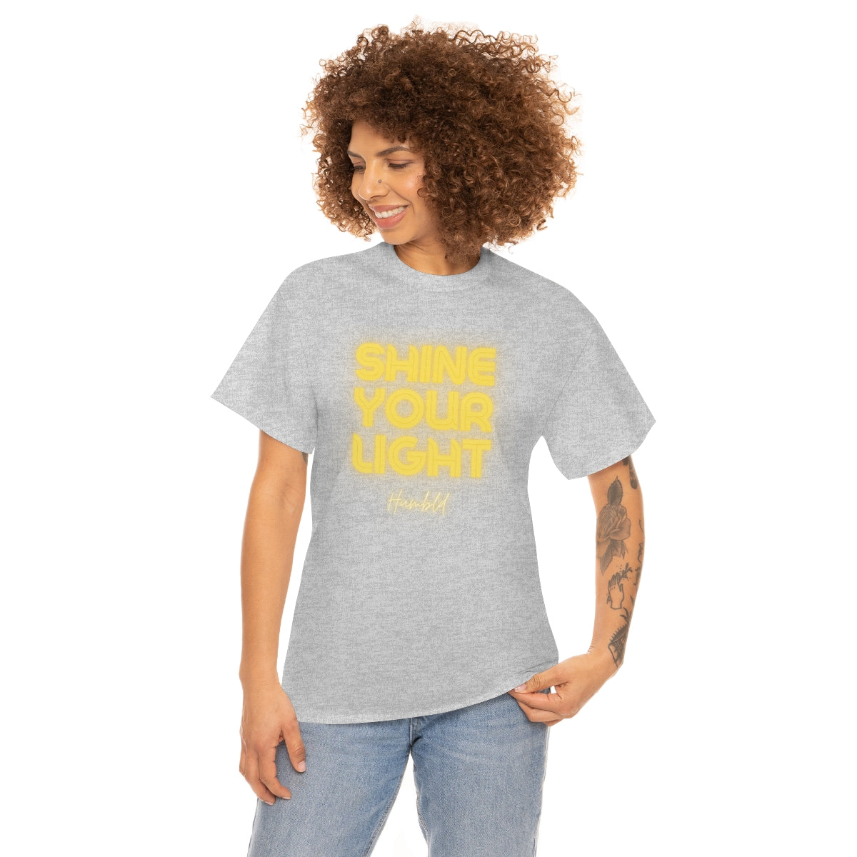 Shine Your Light Unisex Heavy Cotton Tee