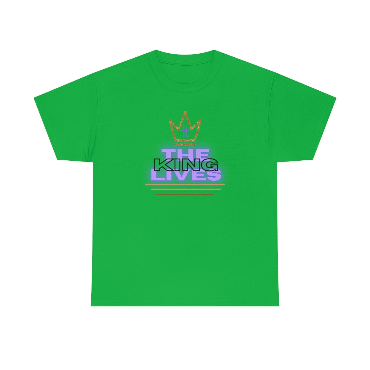 The King Lives Unisex Heavy Cotton Tee