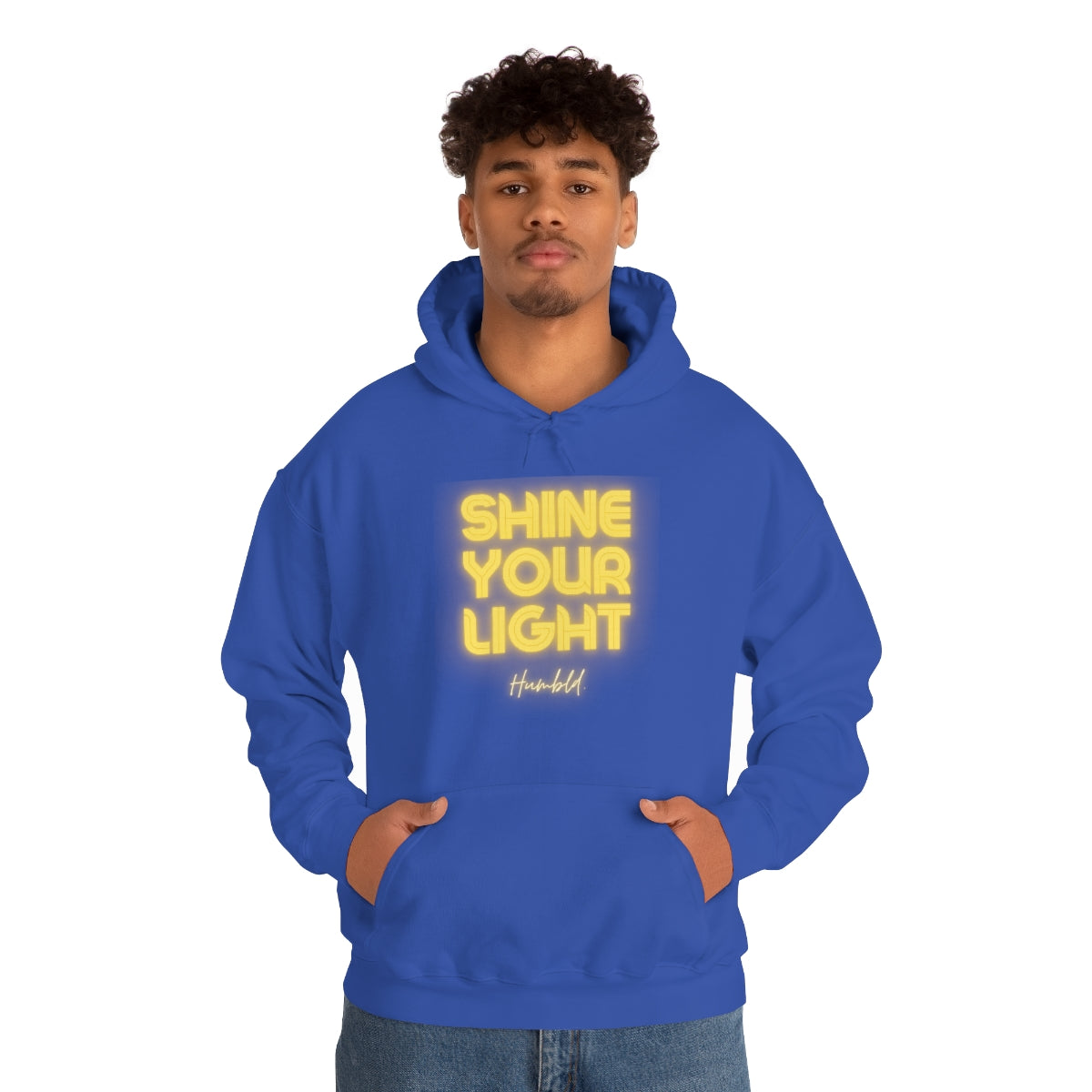 Shine Your Light Unisex Heavy Blend™ Hooded Sweatshirt