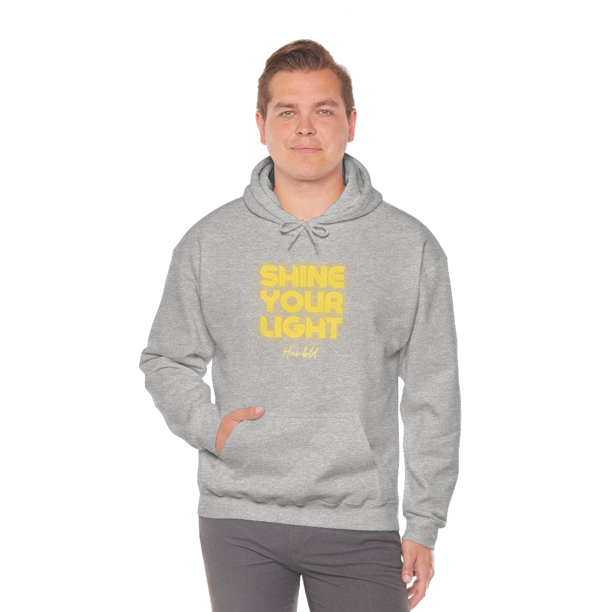 Shine Your Light Unisex Heavy Blend™ Hooded Sweatshirt