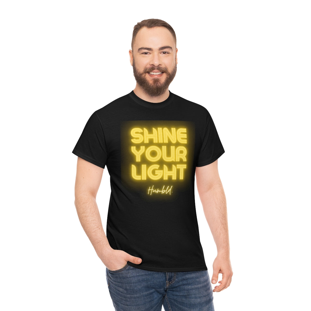 Shine Your Light Unisex Heavy Cotton Tee