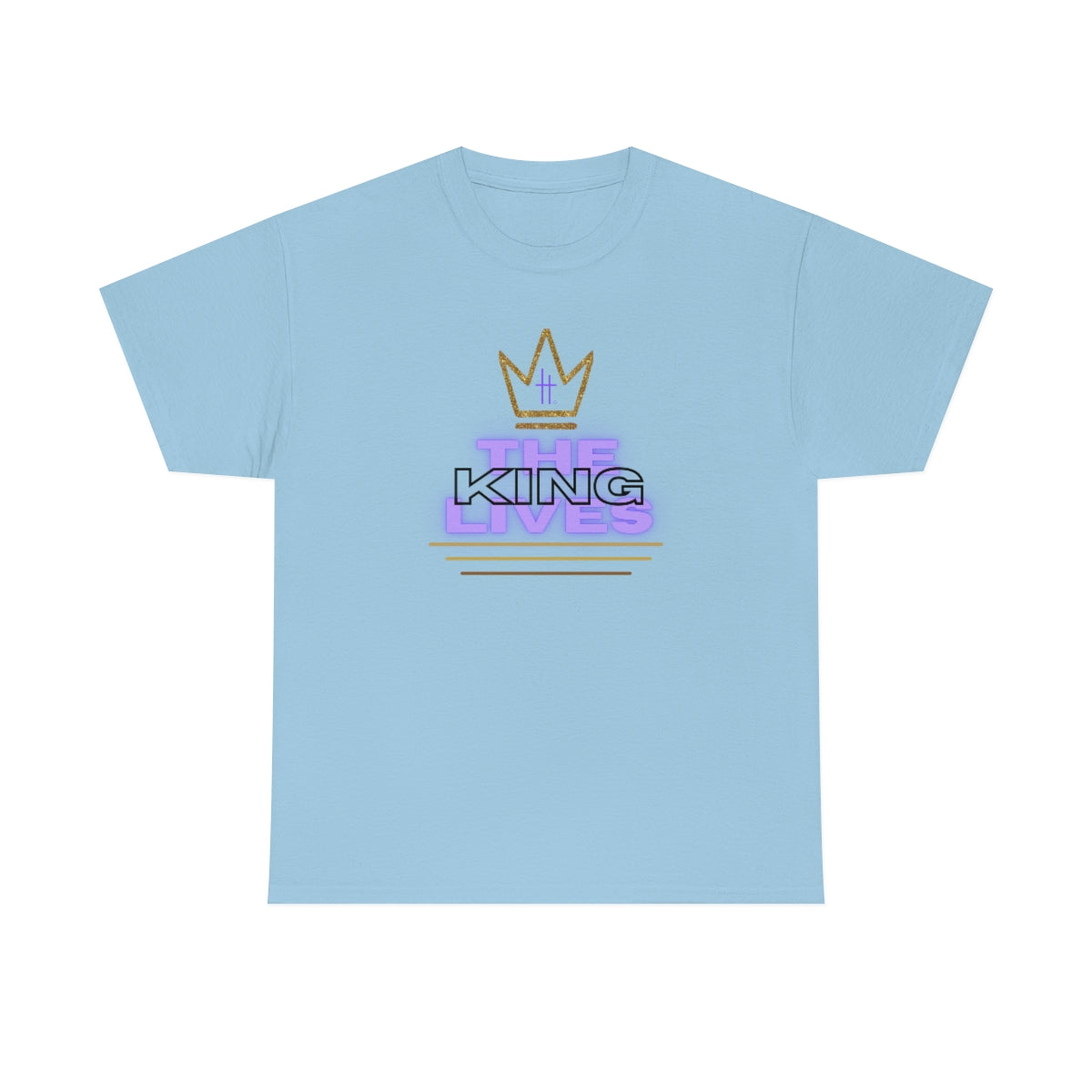 The King Lives Unisex Heavy Cotton Tee