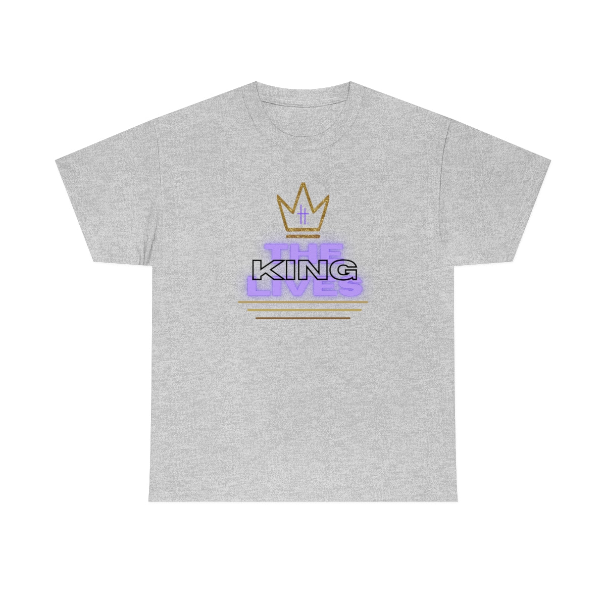 The King Lives Unisex Heavy Cotton Tee