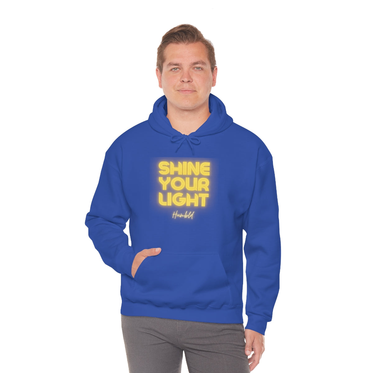 Shine Your Light Unisex Heavy Blend™ Hooded Sweatshirt