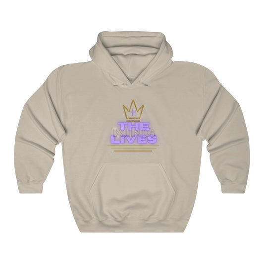 The King Lives Unisex Heavy Blend™ Hooded Sweatshirt