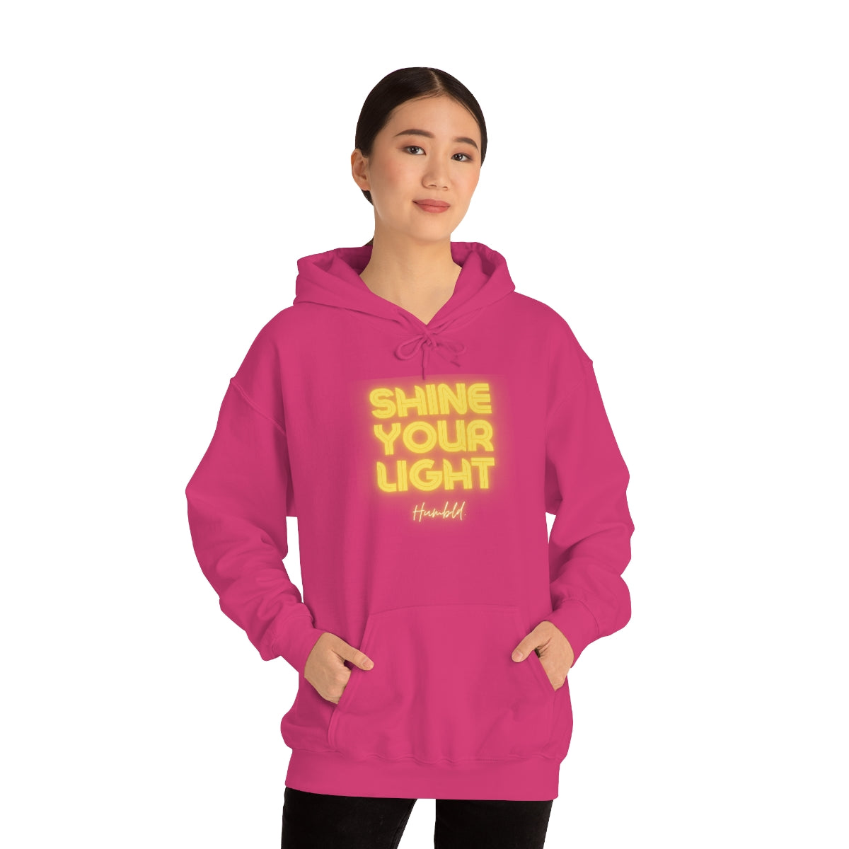 Shine Your Light Unisex Heavy Blend™ Hooded Sweatshirt