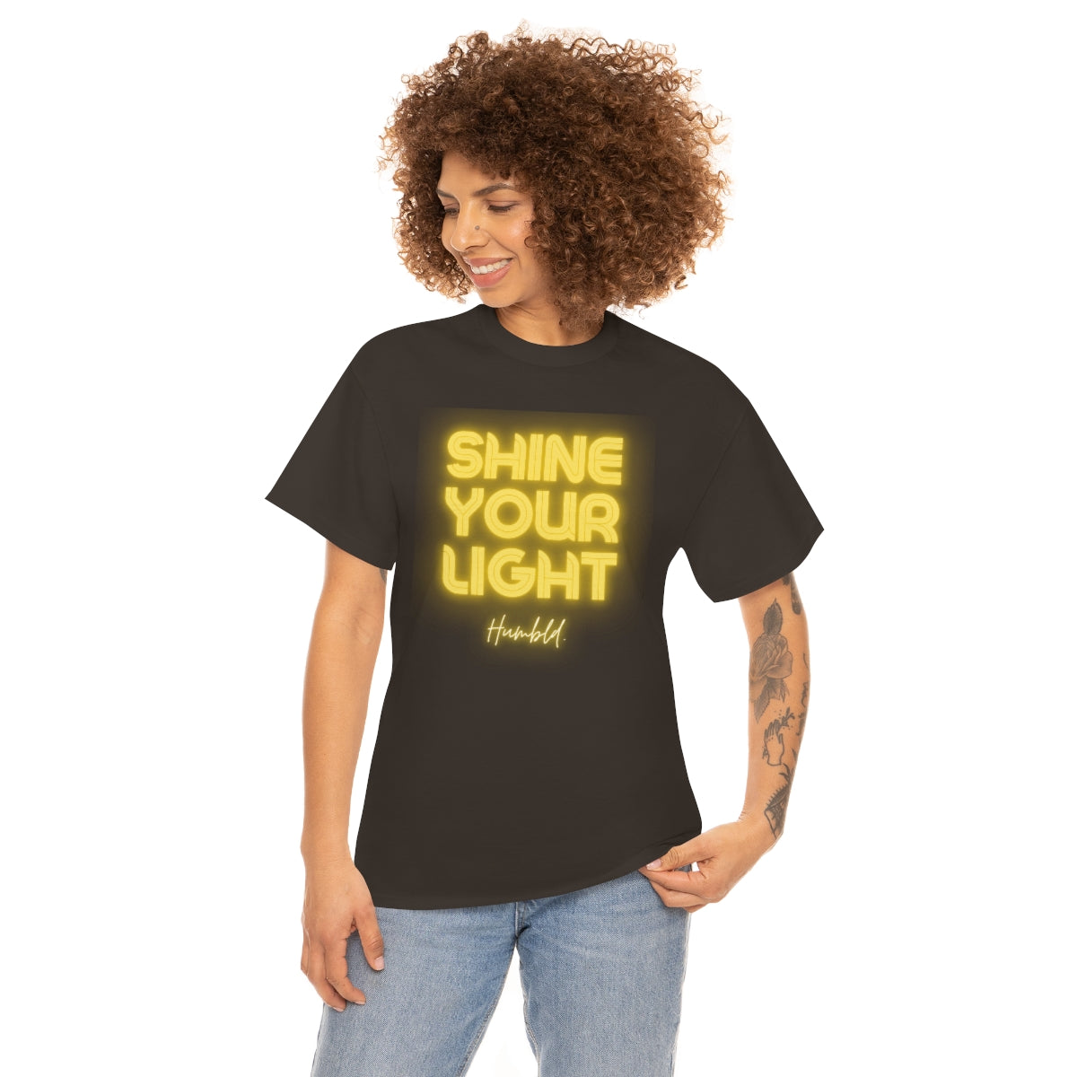 Shine Your Light Unisex Heavy Cotton Tee