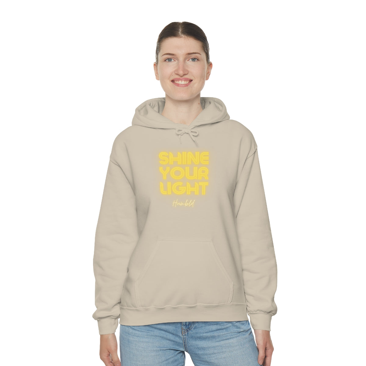 Shine Your Light Unisex Heavy Blend™ Hooded Sweatshirt