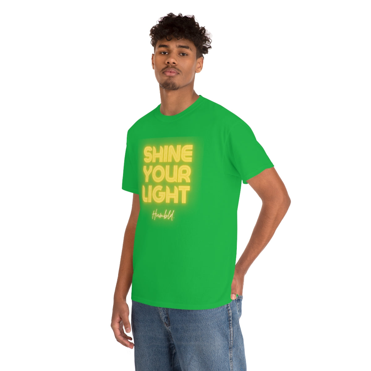 Shine Your Light Unisex Heavy Cotton Tee