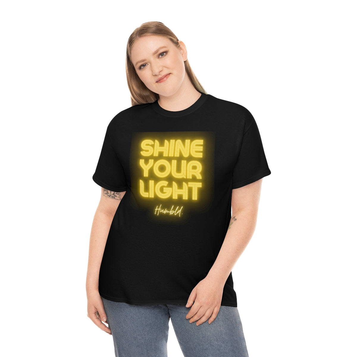 Shine Your Light Unisex Heavy Cotton Tee