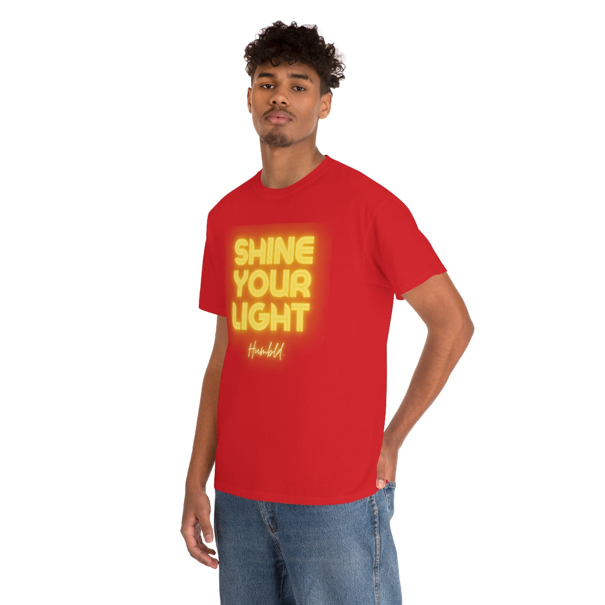 Shine Your Light Unisex Heavy Cotton Tee