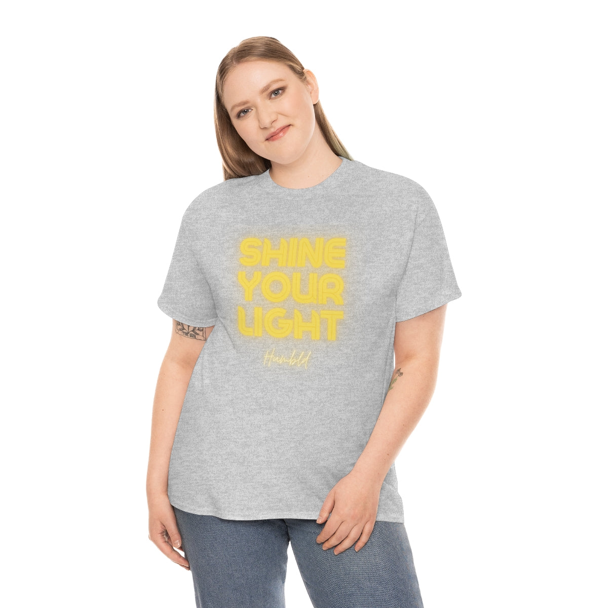 Shine Your Light Unisex Heavy Cotton Tee