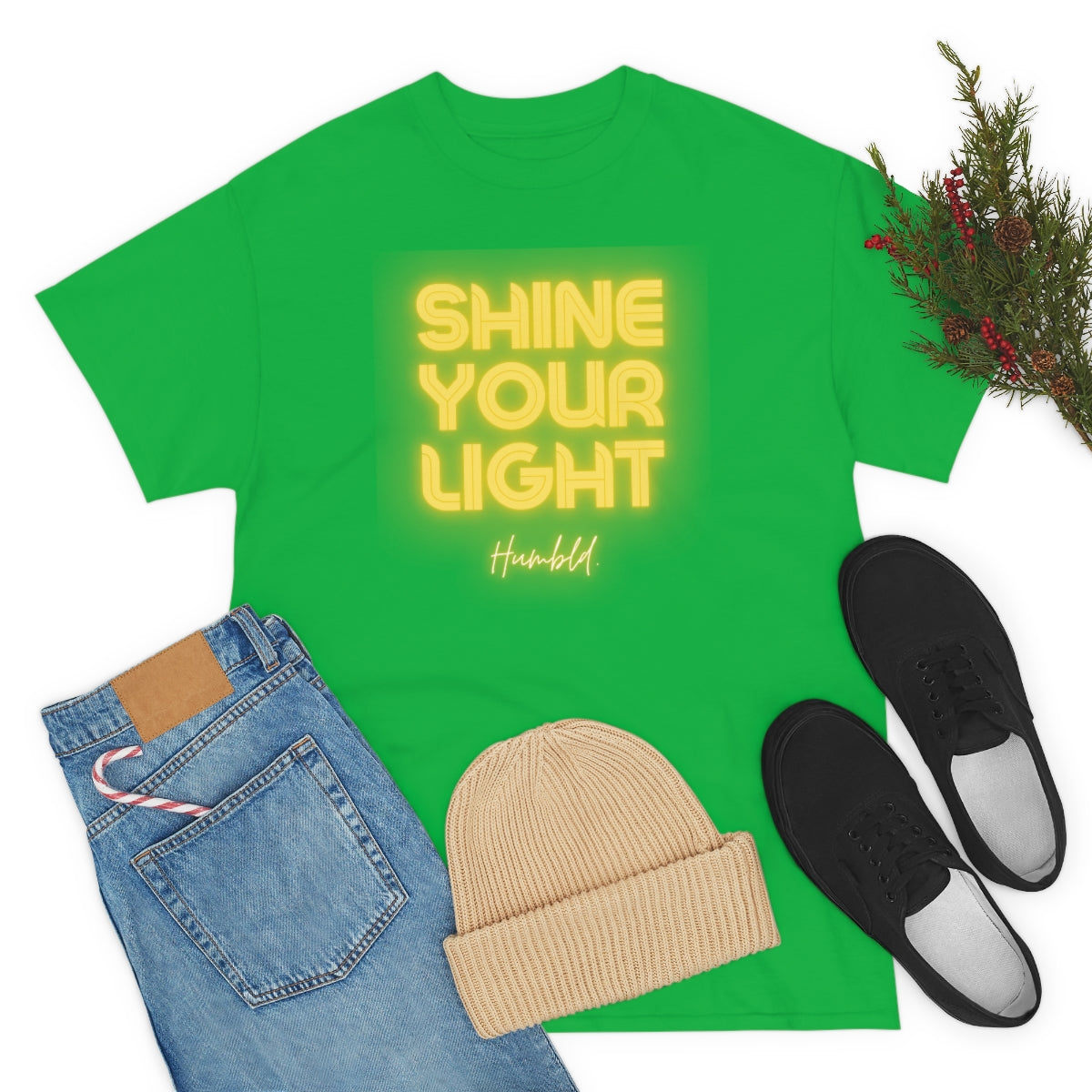 Shine Your Light Unisex Heavy Cotton Tee