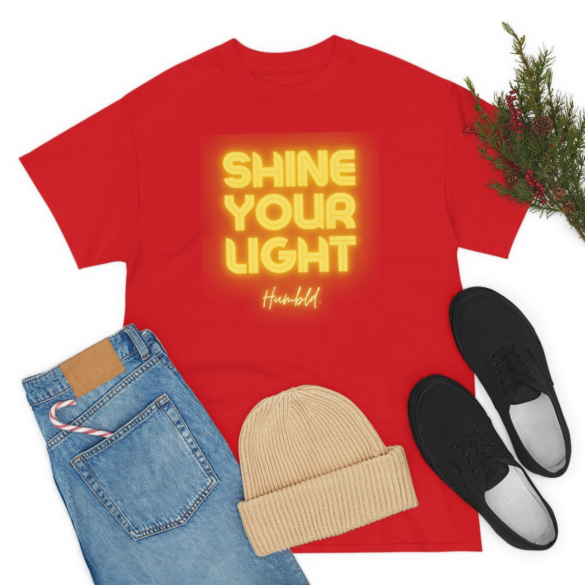 Shine Your Light Unisex Heavy Cotton Tee