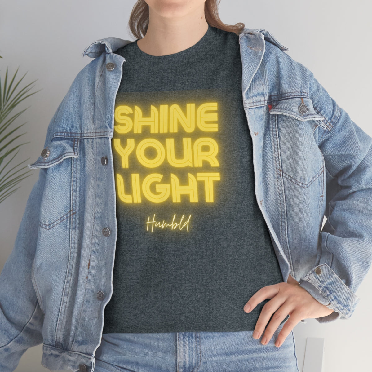 Shine Your Light Unisex Heavy Cotton Tee