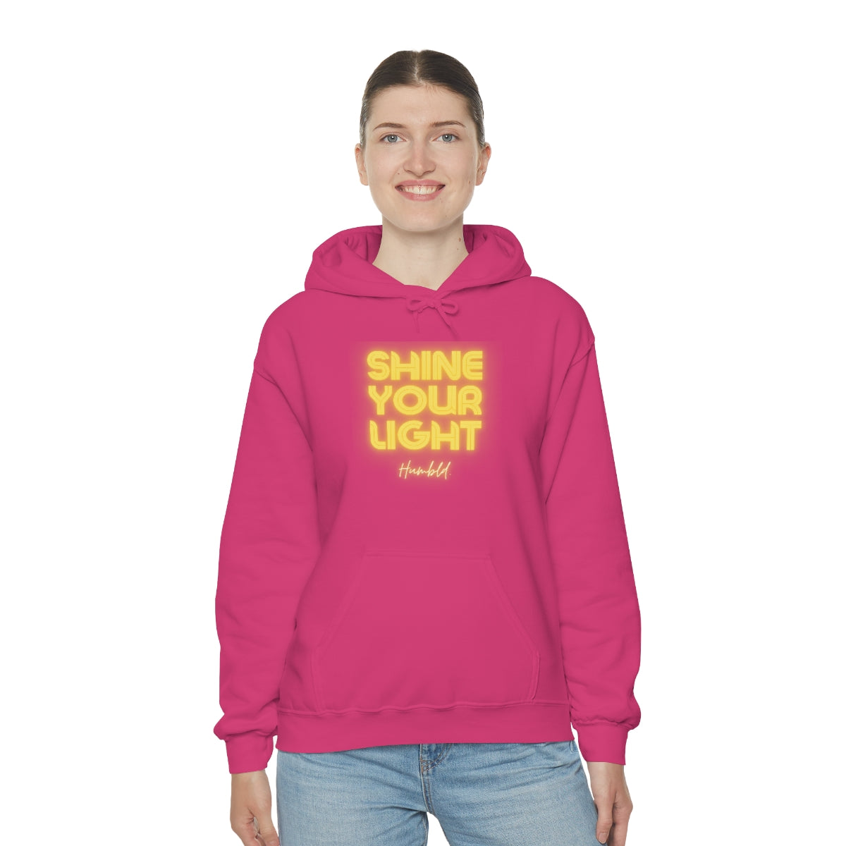 Shine Your Light Unisex Heavy Blend™ Hooded Sweatshirt