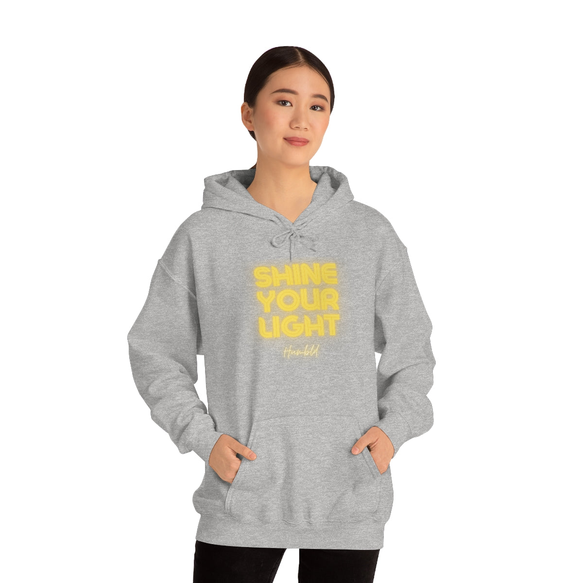 Shine Your Light Unisex Heavy Blend™ Hooded Sweatshirt