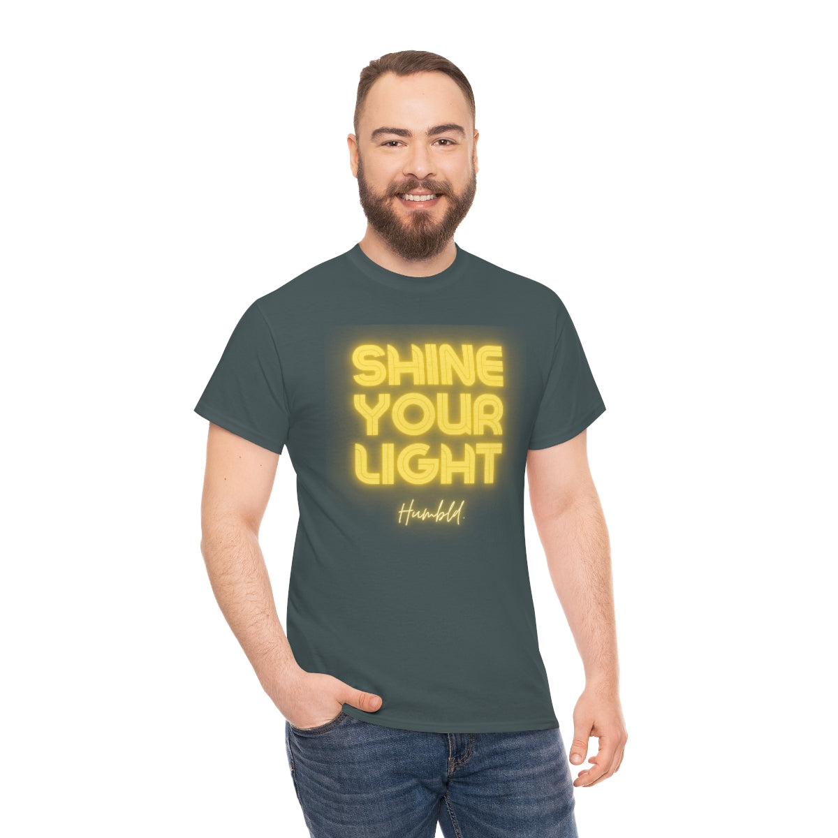 Shine Your Light Unisex Heavy Cotton Tee