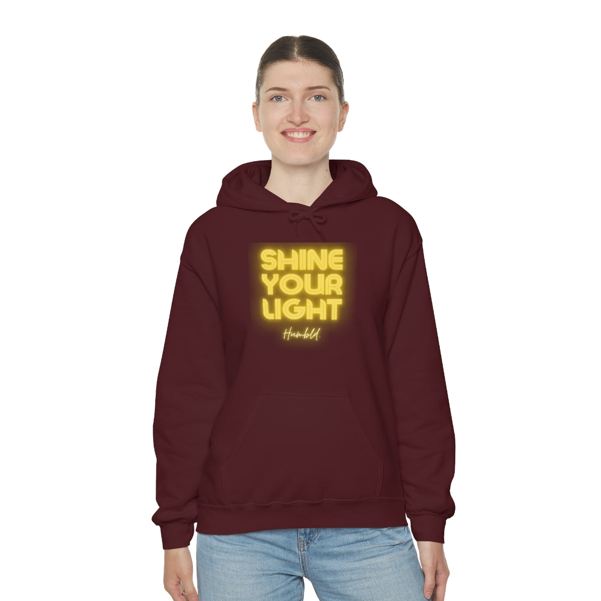 Shine Your Light Unisex Heavy Blend™ Hooded Sweatshirt