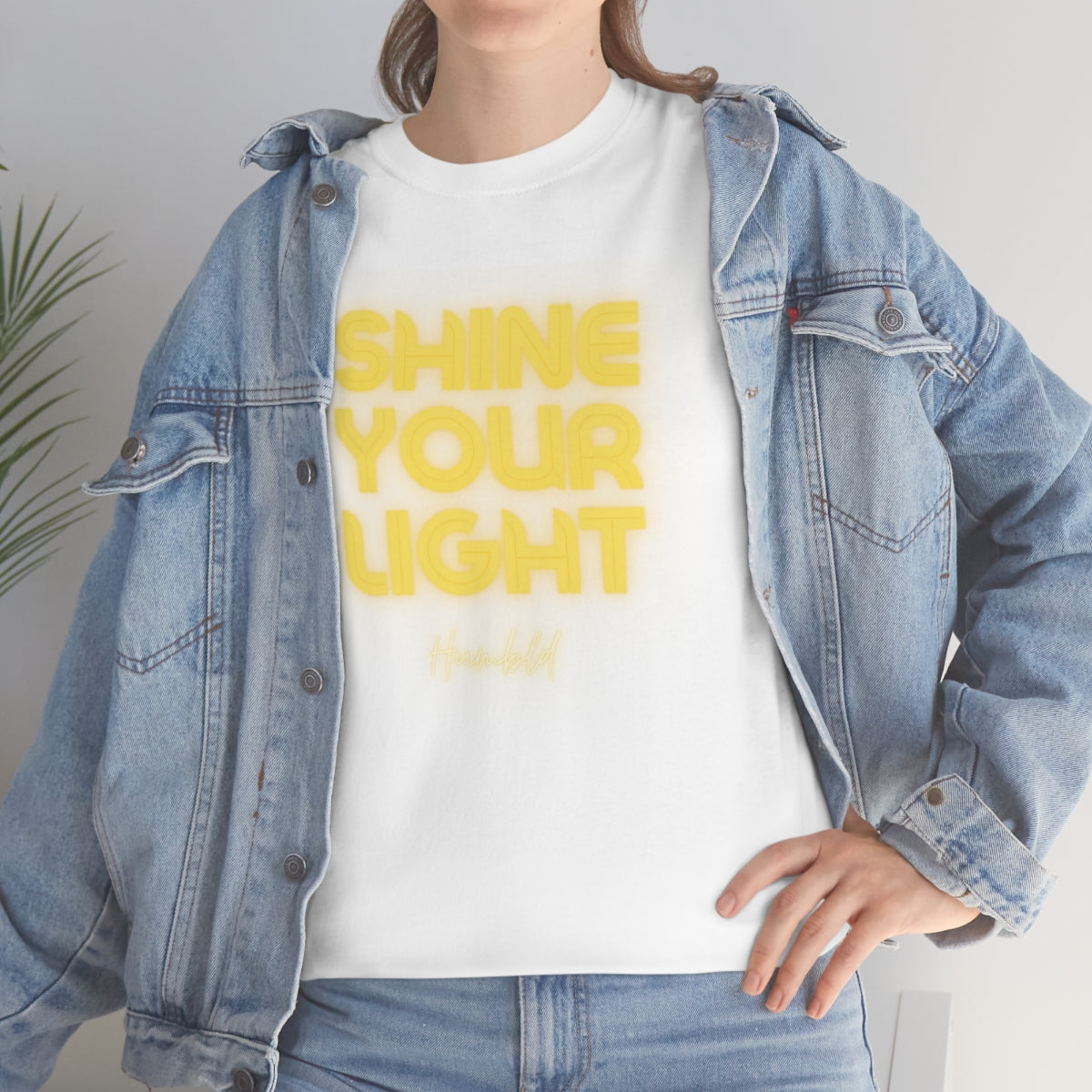 Shine Your Light Unisex Heavy Cotton Tee