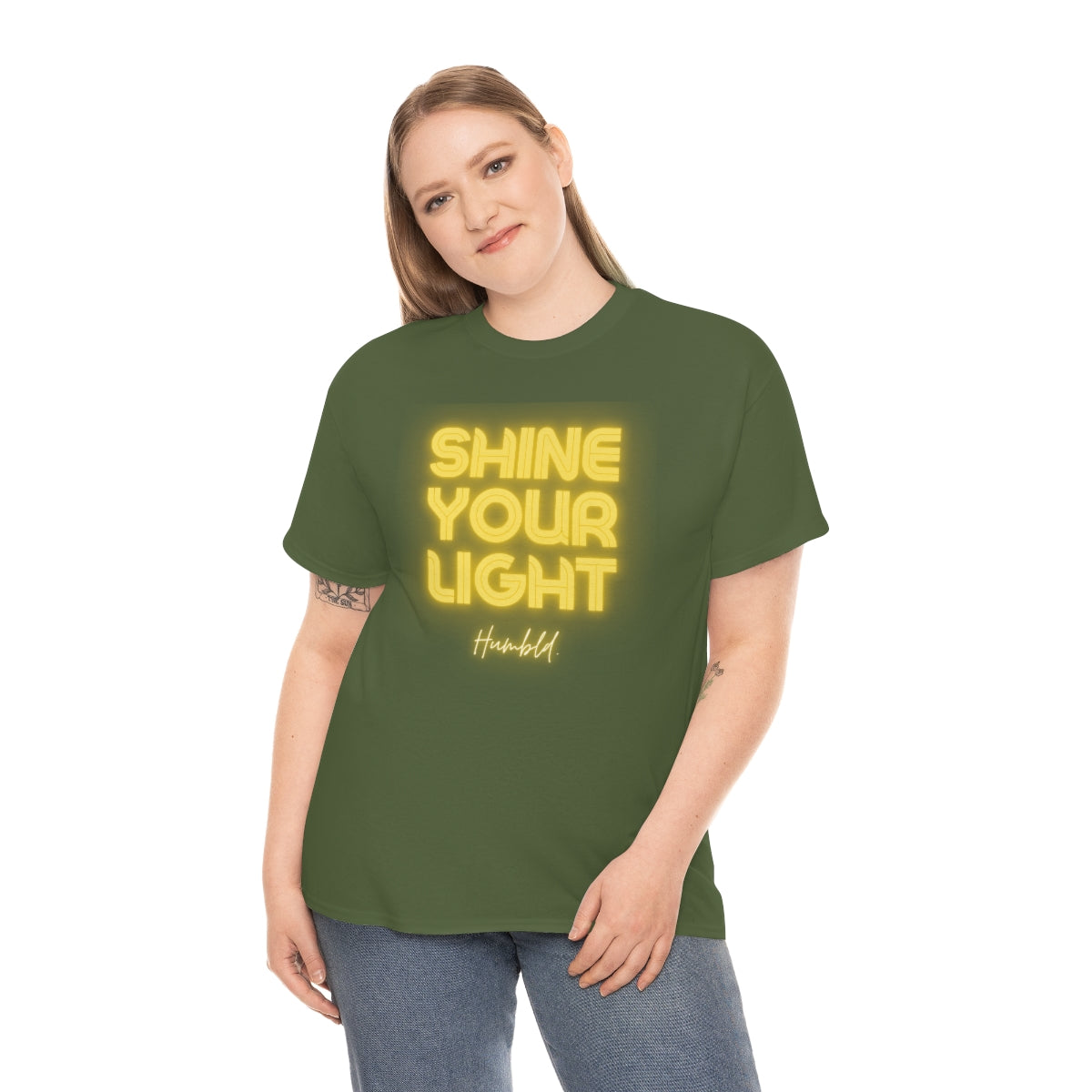 Shine Your Light Unisex Heavy Cotton Tee