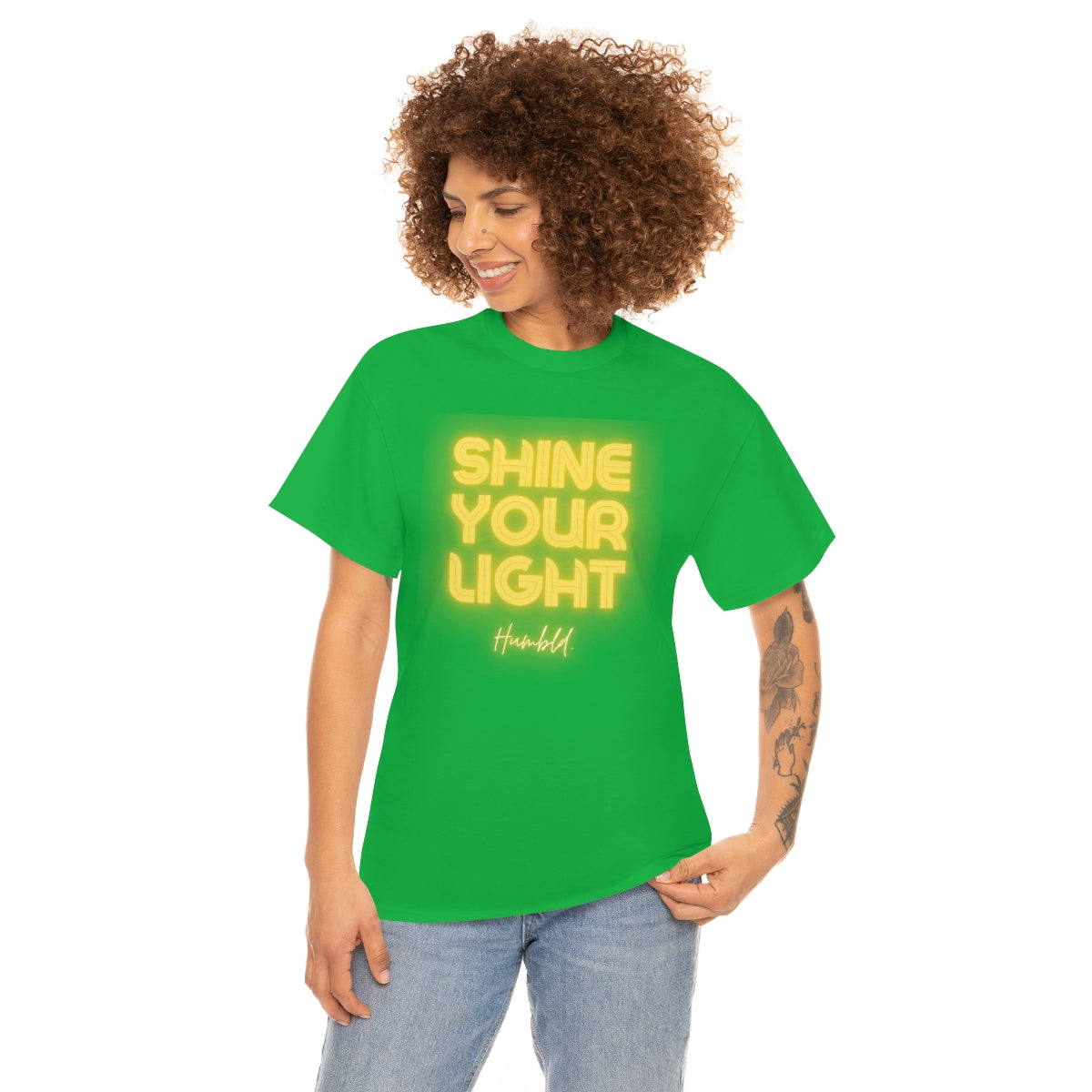 Shine Your Light Unisex Heavy Cotton Tee