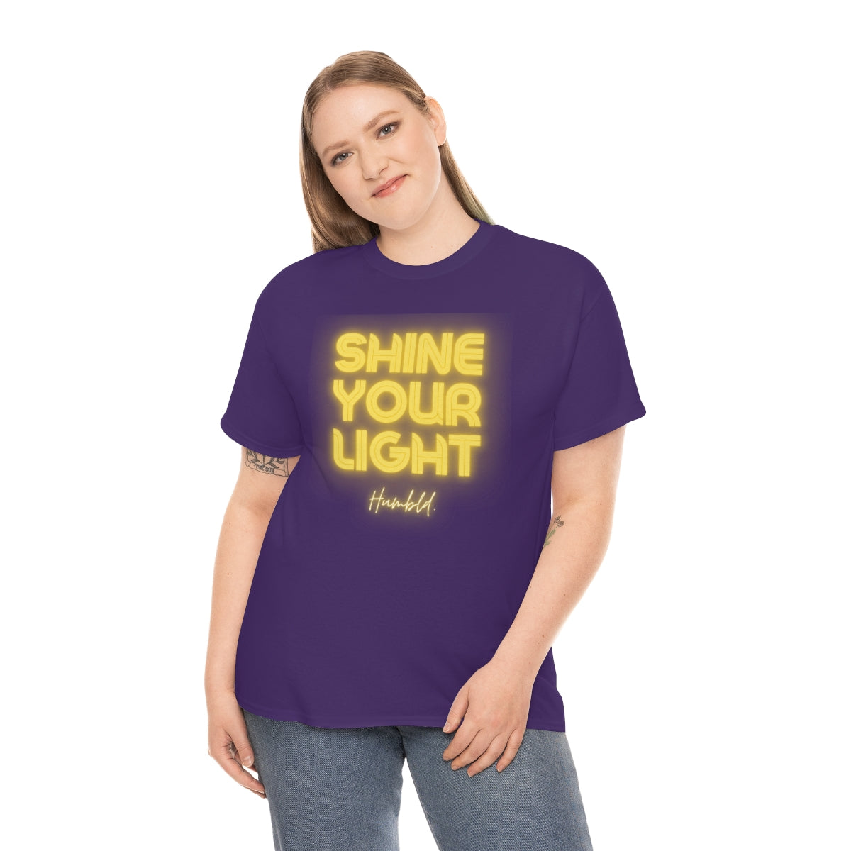 Shine Your Light Unisex Heavy Cotton Tee