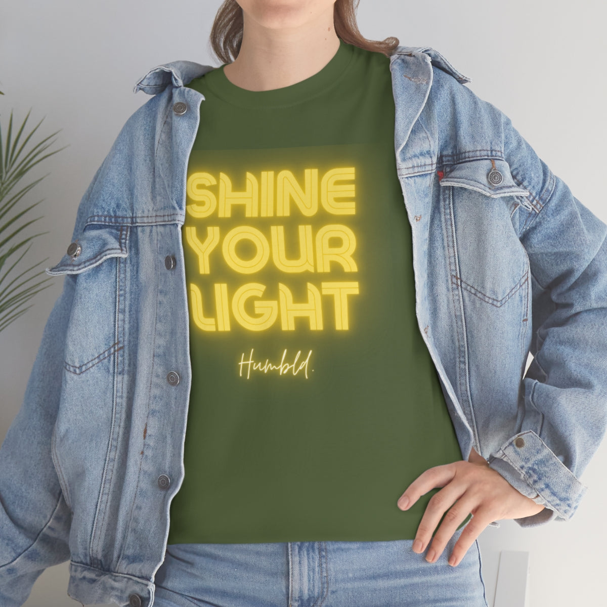 Shine Your Light Unisex Heavy Cotton Tee