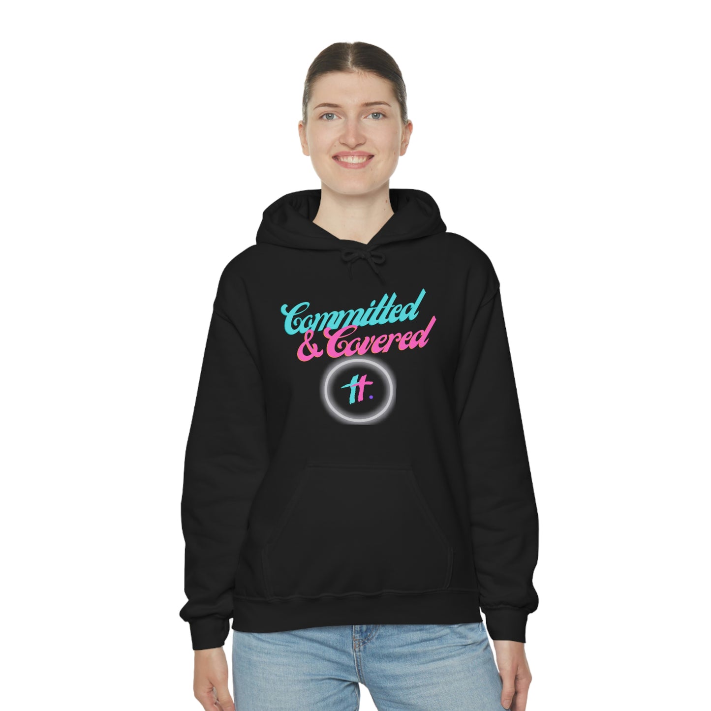 Committed & Covered Unisex Heavy Blend™ Hooded Sweatshirt