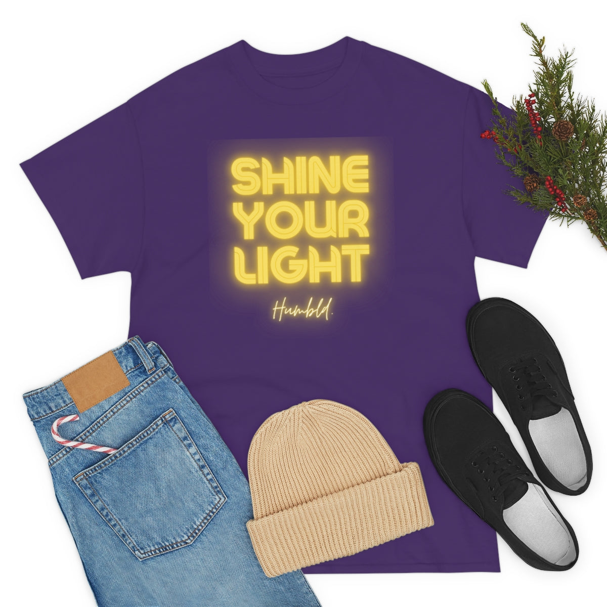 Shine Your Light Unisex Heavy Cotton Tee