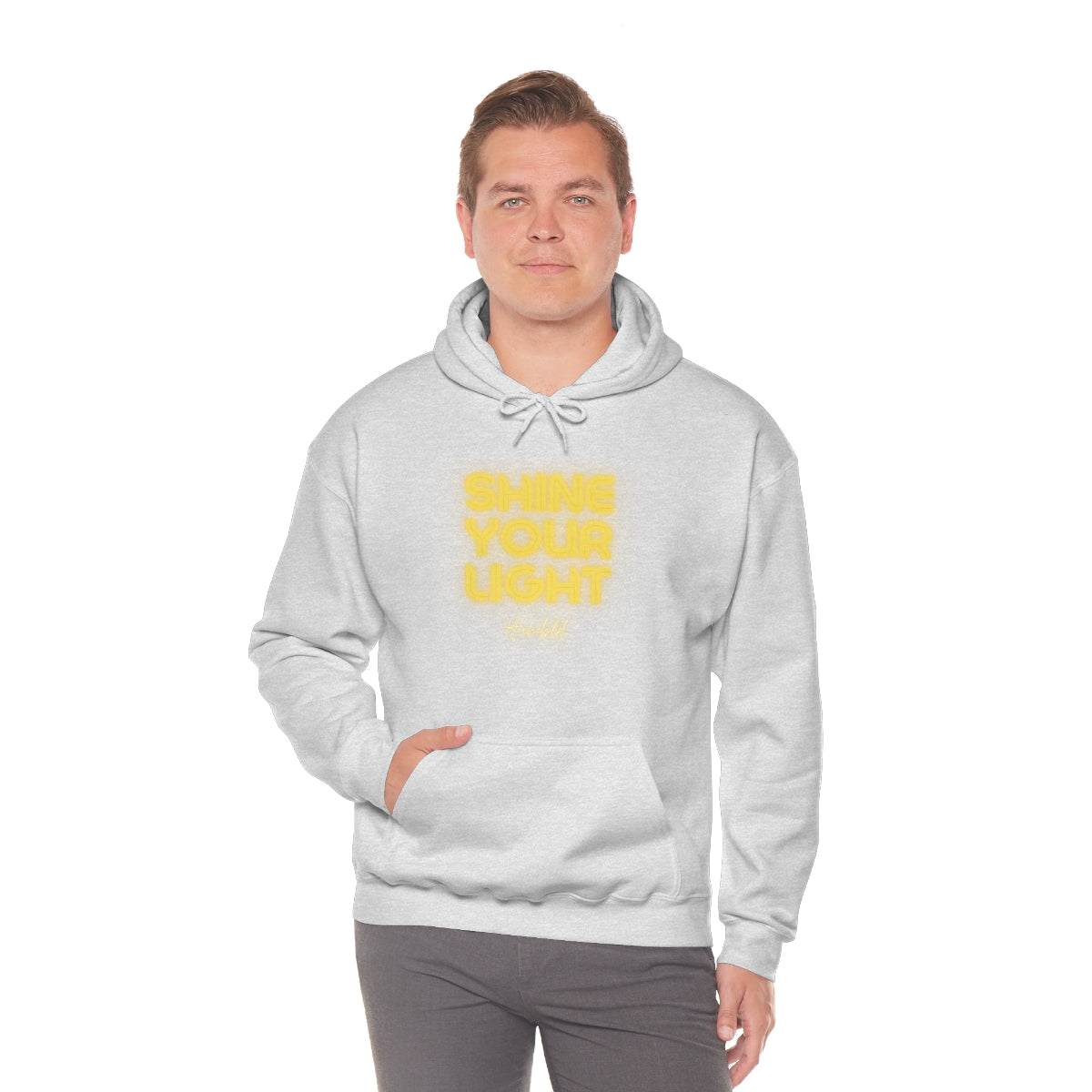 Shine Your Light Unisex Heavy Blend™ Hooded Sweatshirt