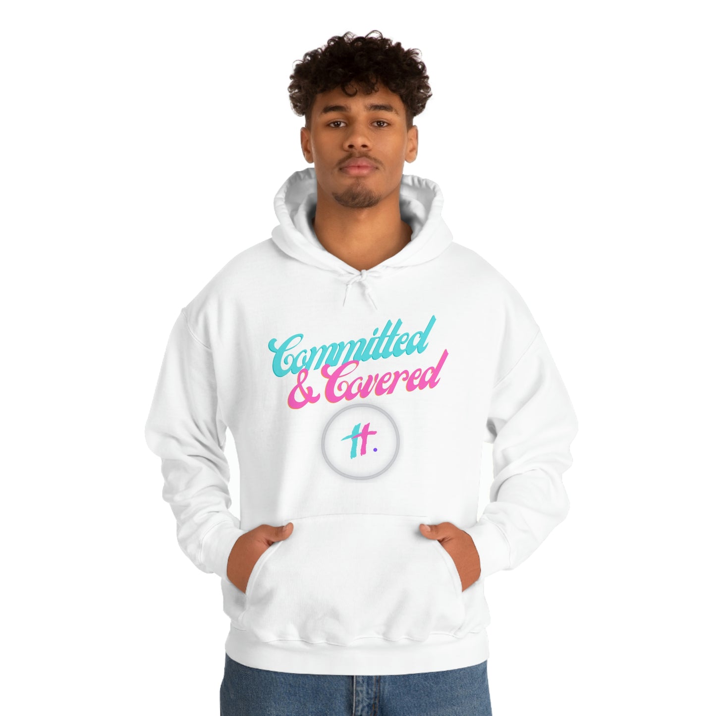 Committed & Covered Unisex Heavy Blend™ Hooded Sweatshirt