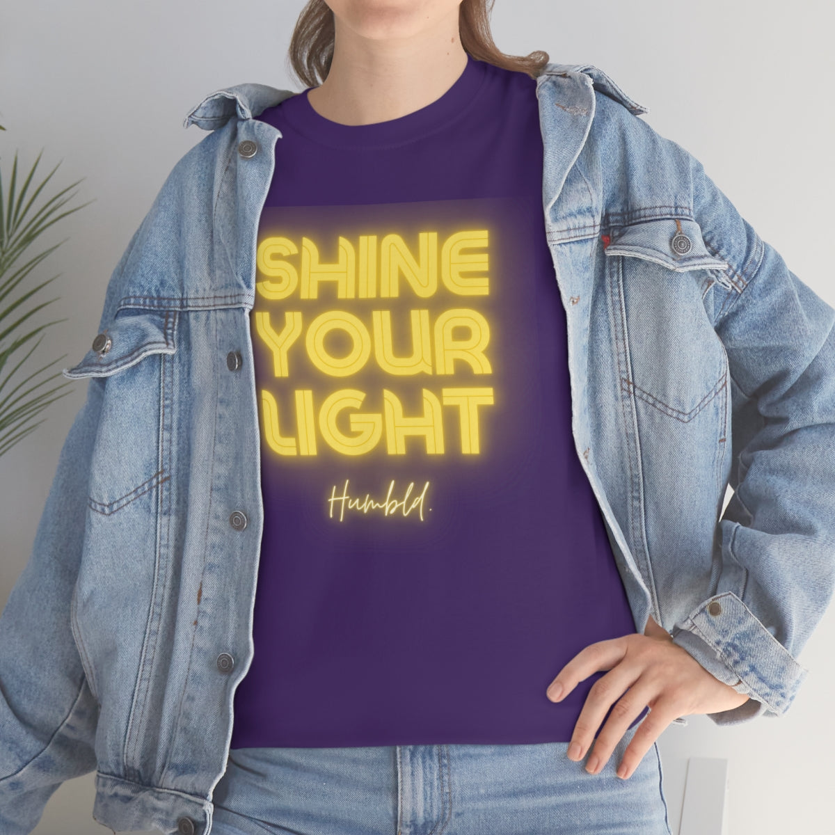 Shine Your Light Unisex Heavy Cotton Tee