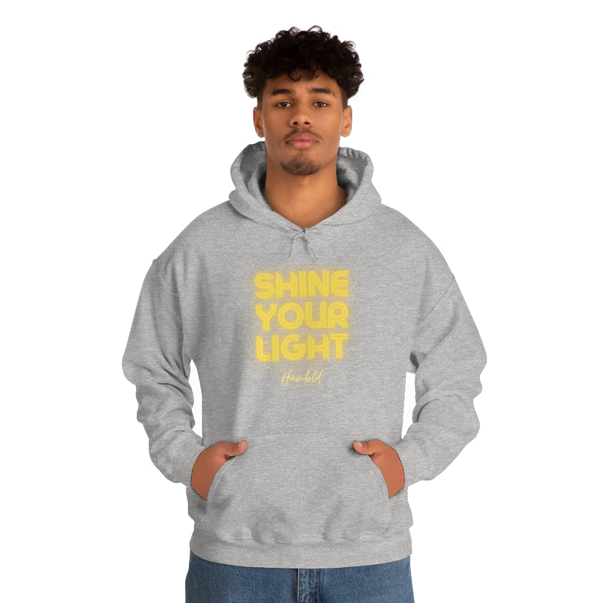 Shine Your Light Unisex Heavy Blend™ Hooded Sweatshirt